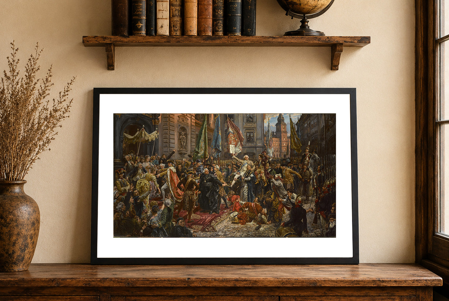 Verfassung vom 3. Mai 1791 Poster - Jan Matejko Historische Polnische Wandkunst