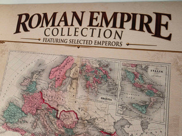 Collezione dell'Impero romano - 3 mappe storiche in un unico poster - Set di mappe dell'antica Roma
