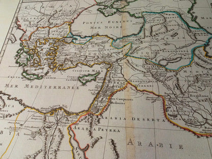 Karte des Reiches von Alexander dem Großen - Illustration antiker Feldzüge und sich ausdehnender Territorien