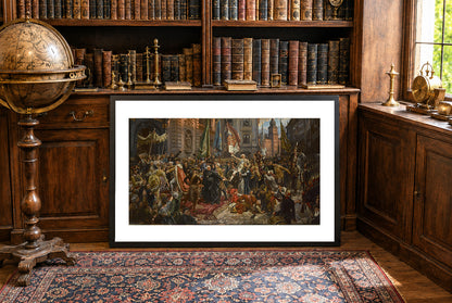 Póster Constitución del 3 de Mayo de 1791 - Jan Matejko Arte Histórico Polaco