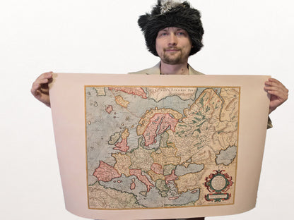 Europa w 1623 r. – Mapa polityczna na początku wojny trzydziestoletniej