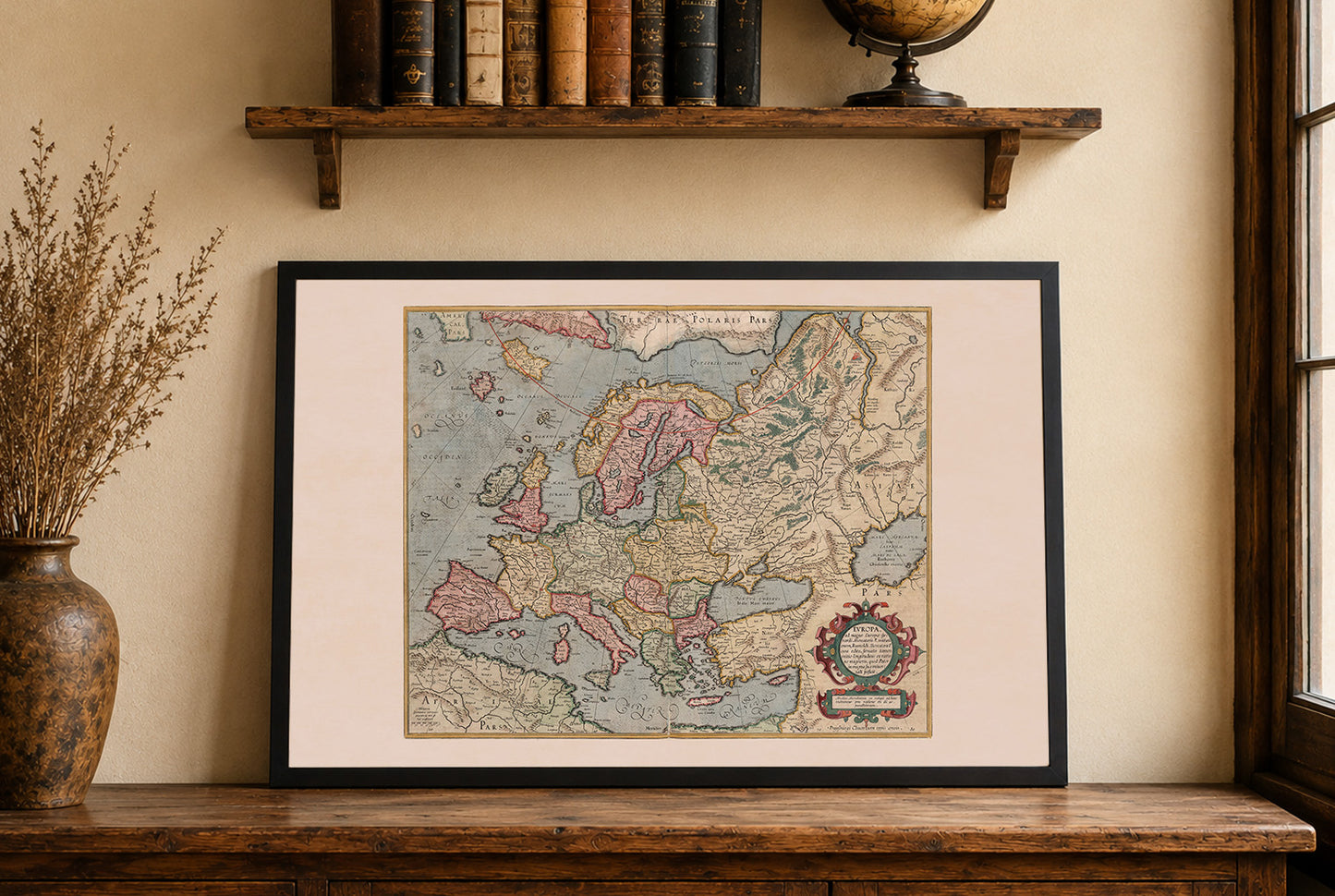 Europa w 1623 r. – Mapa polityczna na początku wojny trzydziestoletniej