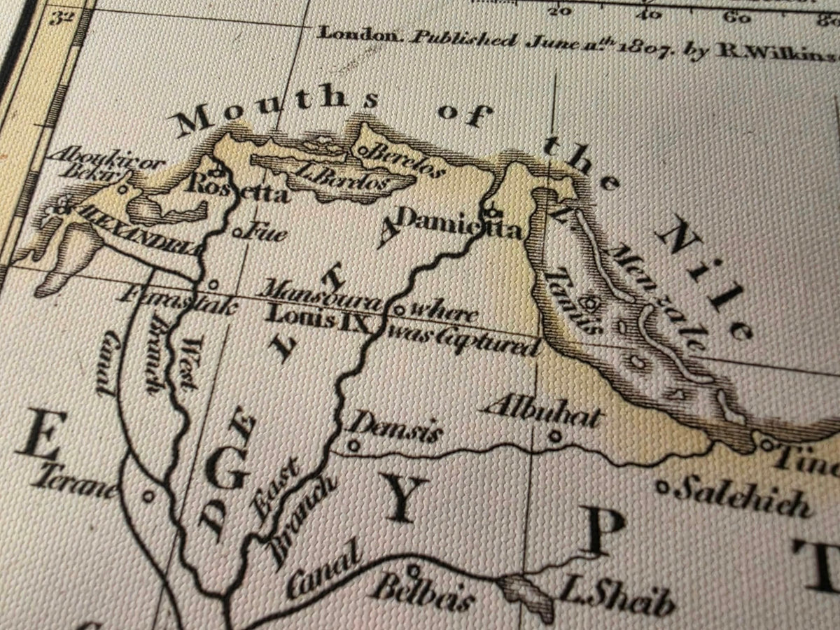 Regno di Gerusalemme durante le Crociate - Poster della mappa storica