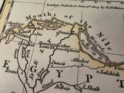 Regno di Gerusalemme durante le Crociate - Poster della mappa storica