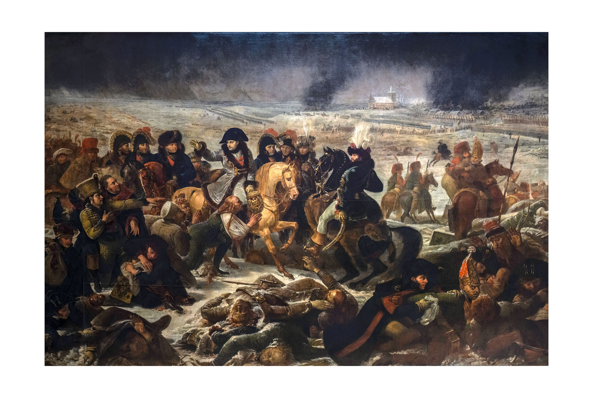Napoléon sur le Champ de Bataille d'Eylau 1808 – Antoine-Jean Gros – Affiche Peinture Historique