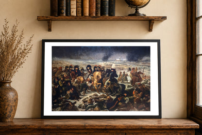 Napoléon sur le Champ de Bataille d'Eylau 1808 – Antoine-Jean Gros – Affiche Peinture Historique