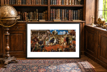 Prussian Homage 1882 - Jan Matejko - Polish-Lithuanian History Painting Poster