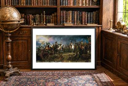 La Bataille d'Austerlitz 1810 - François Gérard - Napoléon Bonaparte et Guerres Napoléoniennes - Affiche Peinture Historique