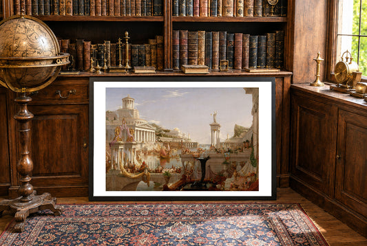 Der Verlauf der Vollendung des Imperiums Poster - Thomas Cole Klassische Imperium Wandkunst