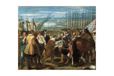 The Surrender of Breda 1635 - Diego Velázquez - Eighty Years' War Historical Painting Poster